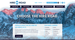 Desktop Screenshot of hire-road.com